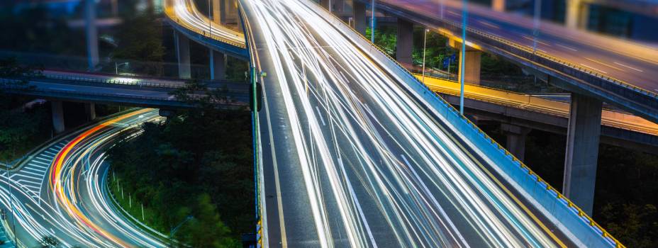 Quick transportation on busy highway traffic by NextMove® Cintra to offer innovative solutions to drive smart and save money